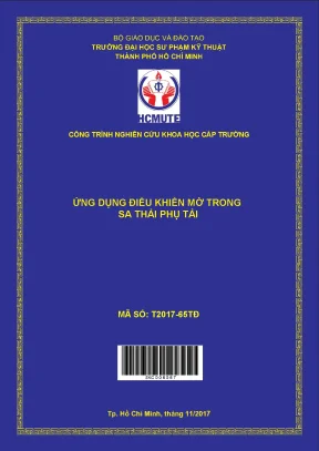 Hcmute ứng dụng điều khiển mờ trong sa thải phụ tải