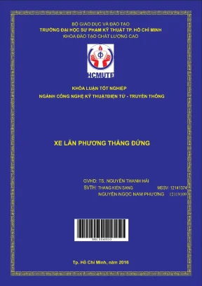 Đồ án hcmute xe lăn phương thẳng đứng