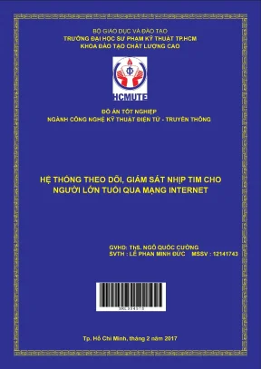 Đồ án hcmute xây dựng hệ thống theo dõi giám sát nhịp tim cho người lớn tuổi qua mạng internet