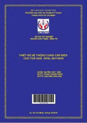 Đồ án hcmute thiết kế hệ thống cung cấp điện cho tòa nhà opal skyview