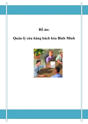 Đồ án quản lý cửa hàng bách hóa bình minh