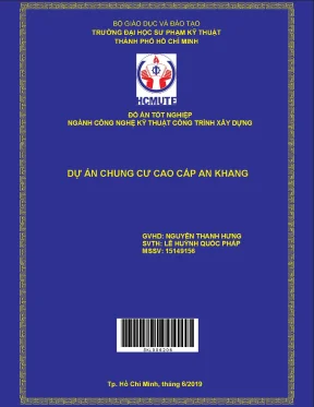 Đồ án hcmute chung cư cao cấp an khang