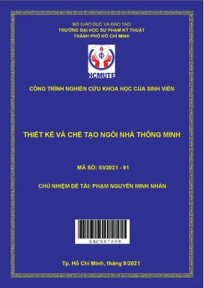 Hcmute thiết kế và chế tạo ngôi nhà thông minh