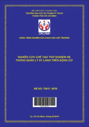 Hcmute nghiên cứu chế tạo thử nghiệm hệ thống quản lý xy lanh trên động cơ