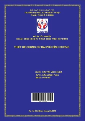 Đồ án hcmute thiết kế kết cấu chung cư đại phú bình dương