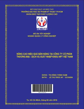 Đồ án hcmute nâng cao hiệu quả bán hàng tại công ty cổ phần thương mại dịch vụ xuất nhập khẩu hpt việt nam