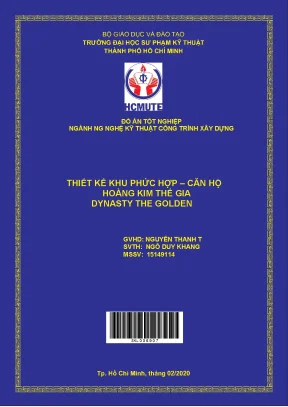Đồ án hcmute thiết kế khu phức hợp căn hộ hoàng kim thế gia the golden dynasty