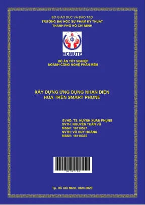 Đồ án hcmute xây dựng ứng dụng nhận diện hoa trên smart phone
