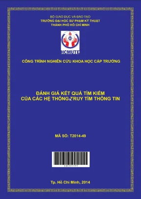 Hcmute đánh giá kết quả tìm kiếm của các hệ thống truy tìm thông tin