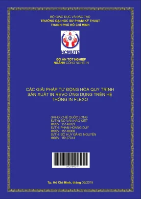 Đồ án hcmute các giải pháp tự động hóa quy trình sản xuất in revo ứng dụng trên hệ thống in flexo
