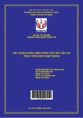 Đồ án hcmute xây dựng phần mềm phân tích dữ liệu và phát hiện xâm nhập mạng
