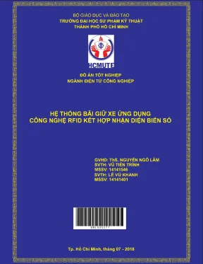 Đồ án hcmute hệ thống bãi giữ xe ứng dụng công nghệ rfid kết hợp nhận diện biển số