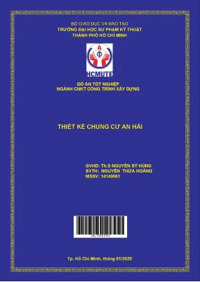 Đồ án hcmute thiết kế chung cư an hải