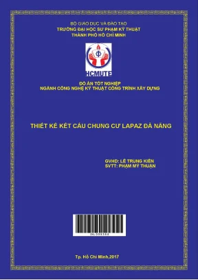 Đồ án hcmute thiết kế kết cấu chung cư lapaz đà nẵng