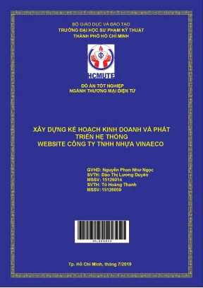 Đồ án hcmute xây dựng kế hoạch kinh doanh và phát triển hệ thống website công ty tnhh nhựa vina eco