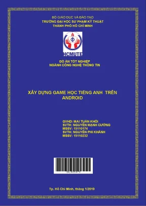 Đồ án hcmute xây dựng game học tiếng anh trên android
