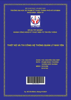 Đồ án hcmute thiết kế và thi công hệ thống quản lý nhà yến