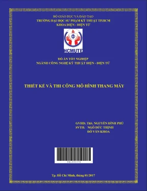 Đồ án hcmute mô hình thang máy 4 tầng