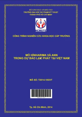 Hcmute mô hình arima và ann trong dự báo lạm phát tại việt nam