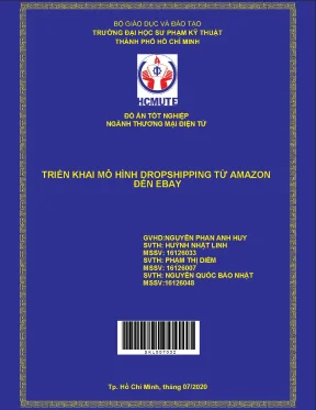 Đồ án hcmute triển khai mô hình dropshipping từ amazon đến ebay