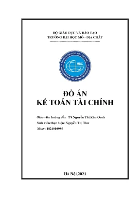 Tiểu luận đồ án kế toán tài chính những vấn đề lý luận chung về kế toán tiêu thụ và xác định kết quả kinh doanh trong doanh nghiệp