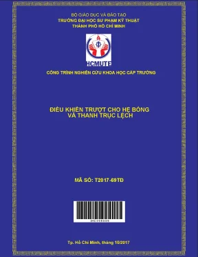 Hcmute điều khiển trượt cho hệ bóng và thanh trục lệch