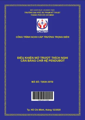 Hcmute điều khiển mờ trượt thích nghi cân bằng cho hệ pendubot