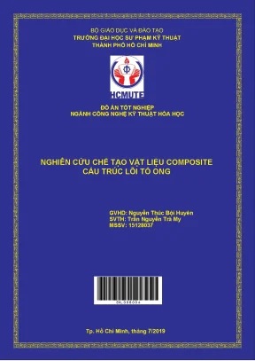 Đồ án hcmute nghiên cứu chế tạo vật liệu composite cấu trúc lõi tổ ong