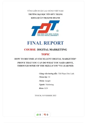 How to become an excellent digital marketer prove that you can do what you said above through some of the skills youve learned