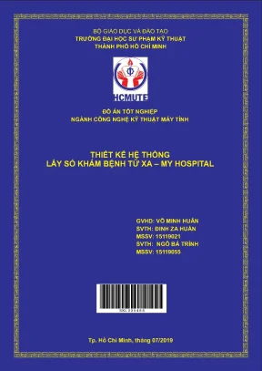 Đồ án hcmute thiết kế hệ thống lấy số khám bệnh từ xa my hospital
