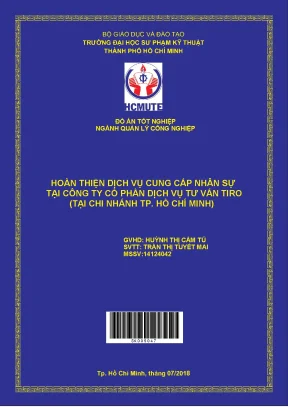 Đồ án hcmute hoàn thiện dịch vụ cung cấp nhân sự tại công ty cổ phần dịch vụ tư vấn tiro tại chi nhánh tp hồ chí minh