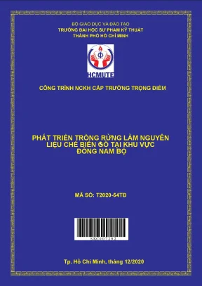 Hcmute phát triển trồng rừng làm nguyên liệu chế biến gỗ tại khu vực đông nam bộ