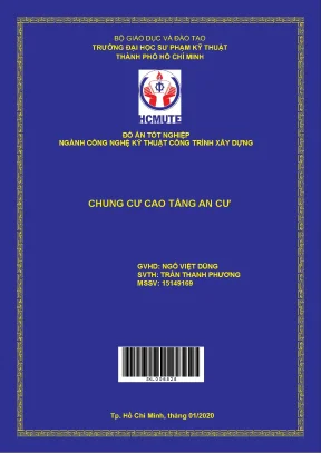 Đồ án hcmute chung cư cao tầng an cư