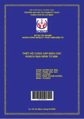 Đồ án hcmute thiết kế cung cấp điện cho khách sạn wínk 75 nbk