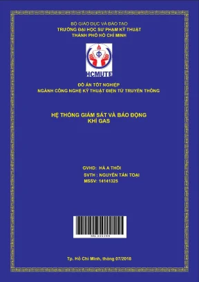 Đồ án hcmute hệ thống giám sát và báo động khí gas
