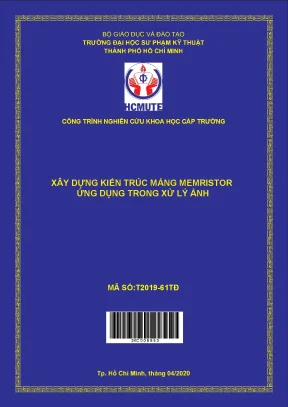 Hcmute xây dựng kiến trúc mảng memristor ứng dụng trong xử lý ảnh