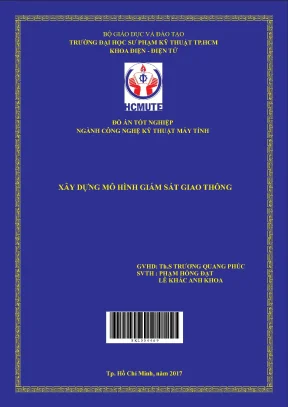 Đồ án hcmute xây dựng mô hình giám sát giao thông