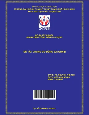 Đồ án hcmute chung cư đông sài gòn b