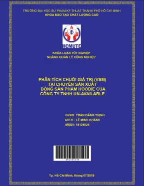 Đồ án hcmute phân tích chuỗi giá trị tại chuyền sản xuất dòng sản phẩm hoodie của công ty tnhh un available