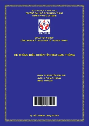 Đồ án hcmute hệ thống điều khiển tín hiệu giao thông