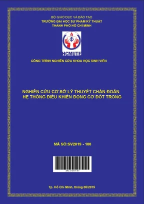 Hcmute nghiên cứu cơ sở lý thuyết chẩn đoán hệ thống điều khiển động cơ đốt trong