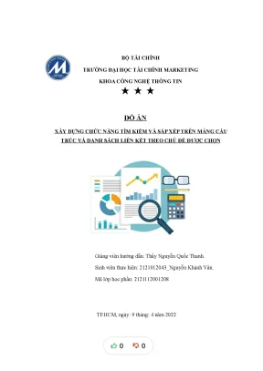 Tiểu luận đồ án xây dựng chức năng tìm kiếm và sắp xếp trên mảng cấu trúc và danh sách liên kết theo chủ đề được chọn