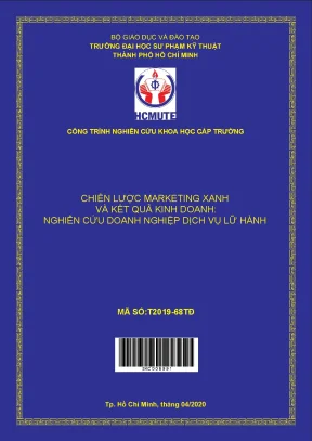 Hcmute chiến lước marketing xanh và kết quả kinh doanh nghiên cứu doanh nghiệp dịch vụ lữ hành