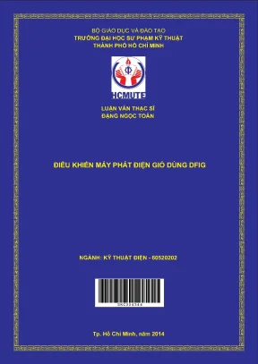 Hcmute điều khiển máy phát điện gió dùng dfig