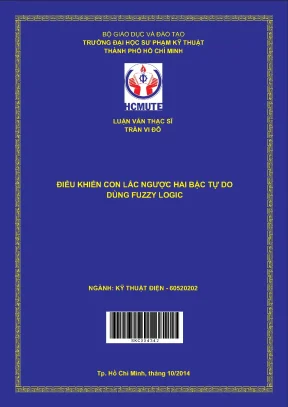 Hcmute điều khiển con lắc ngược hai bậc tự do dùng fuzzy logic