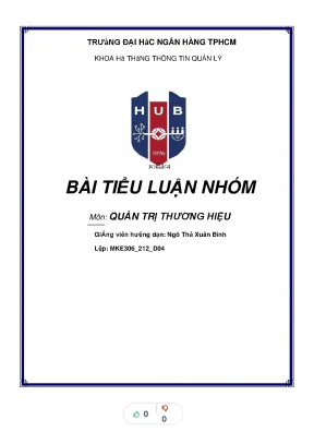 Tiểu luận môn quản trị thương hiệu chiến lược xây dựng thương hiệu hond
