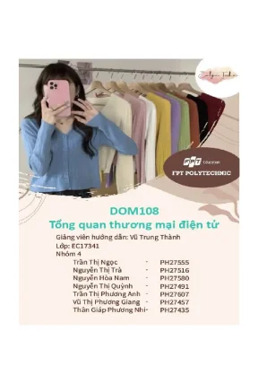 Tổng quan về thương hiệu và tác động của thương mại điện tử tên thương hiệu evelynn fashion