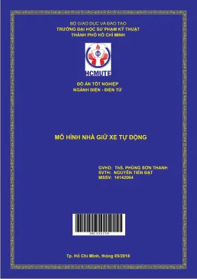 Đồ án hcmute mô hình nhà giữ xe tự động