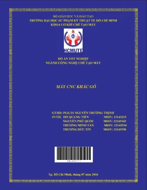Đồ án hcmute máy cnc khắc gỗ