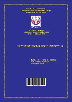 Đồ án hcmute chung cư cao cấp the morning star